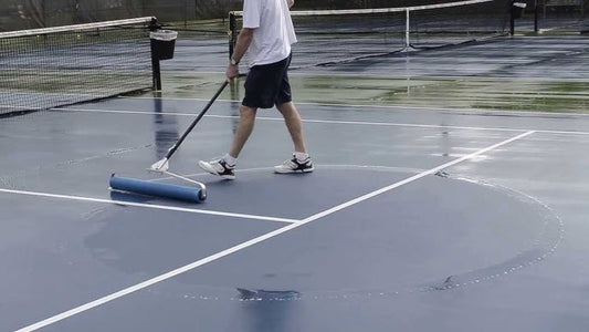 Peut-on peindre un terrain de pickleball sur du béton ?